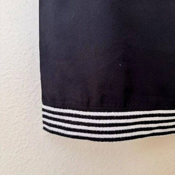 Sanctuary Womens Mixed Media Striped Tee Black White Size XS Sold With Stripes - Picture 4 of 7